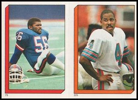 75 Lawrence Taylor  Reggie Roby